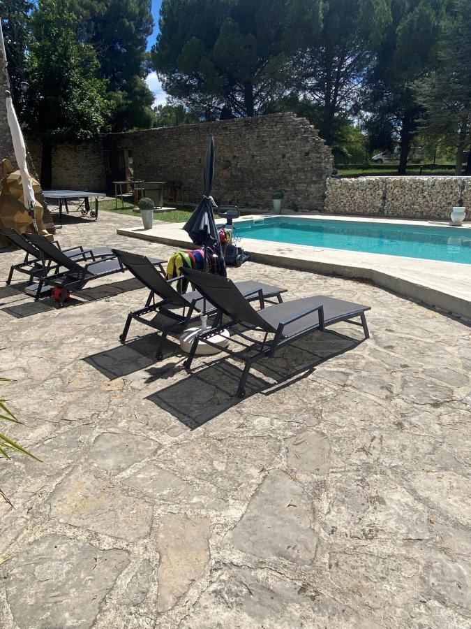 Apartament Logis Dans Ancien Relais De Poste Saint Julien Les Rosiers Zewnętrze zdjęcie